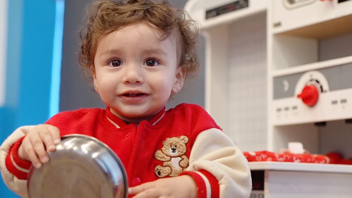 Child Playing With Toys